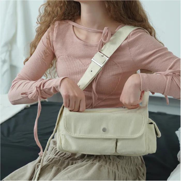Cozy pocket bag_ivory