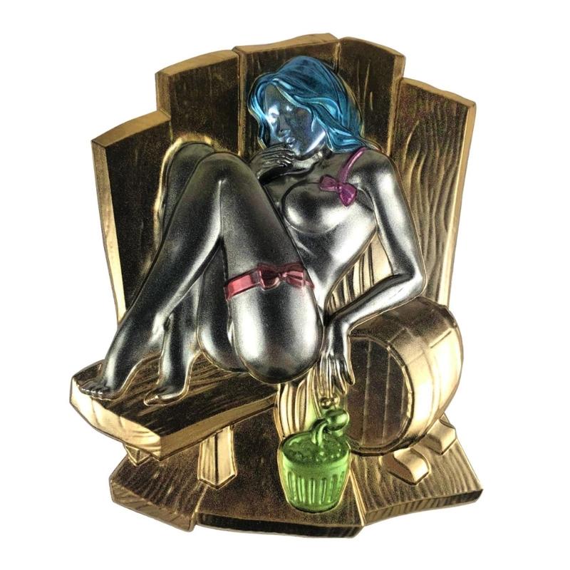 Sensual Half-Body Naked Female Sculpture Mold Soft Silicone Mold for Lifelike Figurines and Unique Craft Accessories