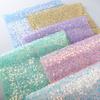 Extended Iridescent Sequin Table Runner Rectangular Table Cover Table Cloth  Home Decoration