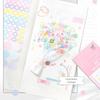 30Sheets Self Adhesive Scrapbook Stickers Creative DIY Decorative Sticker  Journaling