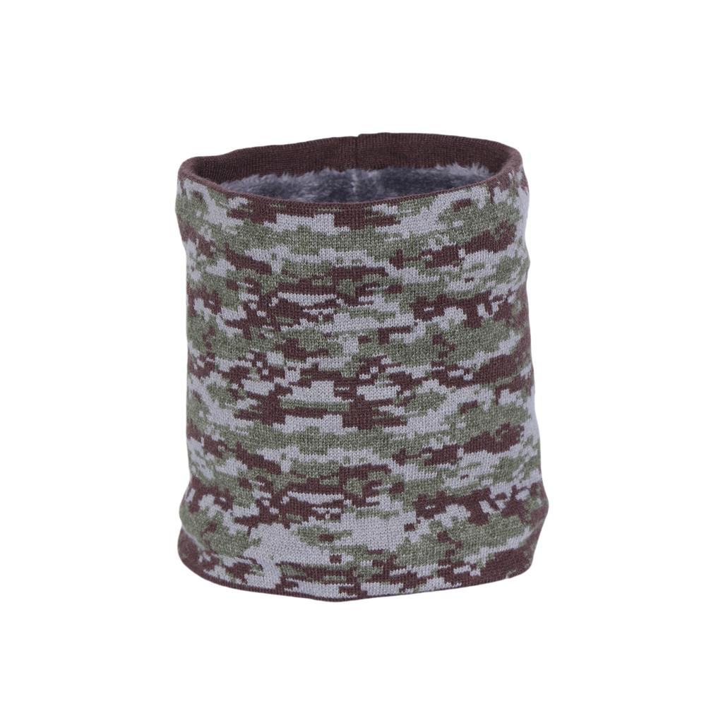 Winter Thickened Neck Cover Men'S Warm Camouflage Neckerchief Outdoor Windproof Cover Mask Scarf Knit Women Neck Gaiter Muffler