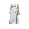 Adidas Dance Interlock Joggers Quick-Drying Loose Sports Casual Pants Women Joggers Han-Jade-White JV9899