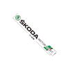 YXMP4 4 Stück Auto-Emblem-Aufkleber Rückspiegel Scheibenwischer Aufkleber Zubehör für Skoda Octavia Superb Rapid Fabia Kamiq Kodiaq Karoq Enyaq