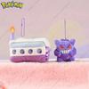Original Pokemon Gengar Sprigatito Pikachu Plush Toys Keychains Kawaii Rowlet Piplup Jigglypuff Stuffed Peluche Dolls Pendants