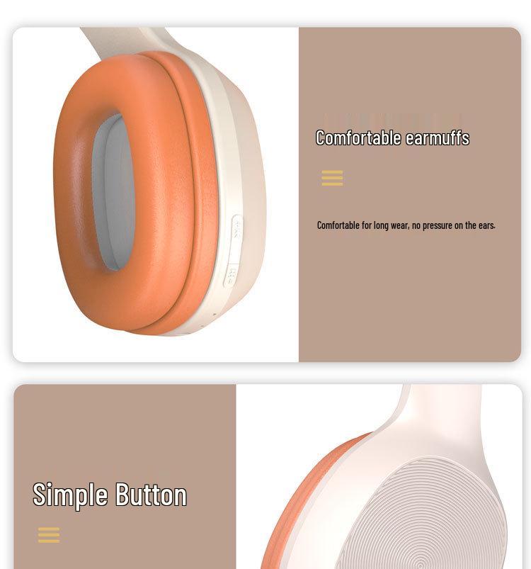 New C2237 Wireless Bluetooth Headband Earphones: Game & Sports Use, Deep Bass, Long Battery Life, High Sound Quality