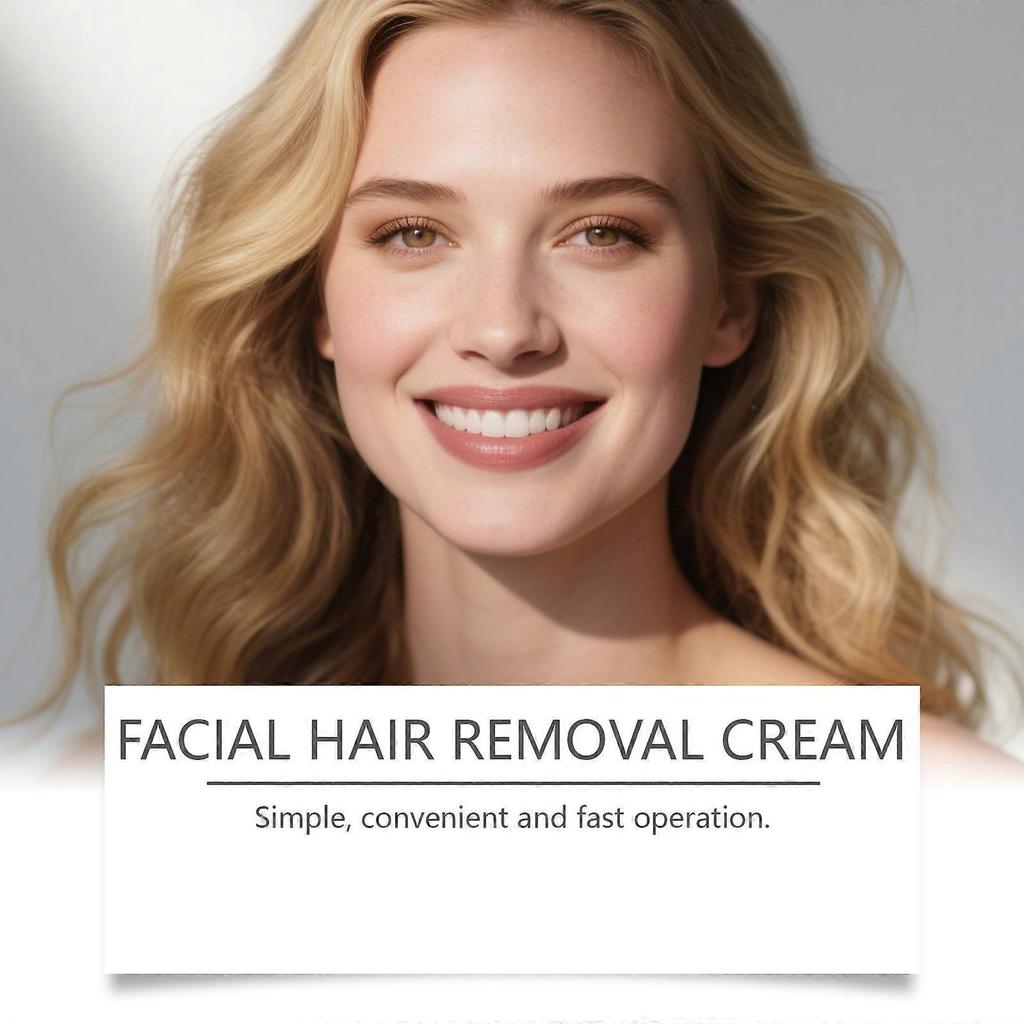 Gentle Depilatory Cream for Sensitive Skin, Fast & Effective Hair Removal Cream for All Skin Types, Men & Women, Long-Lasting Smoothness