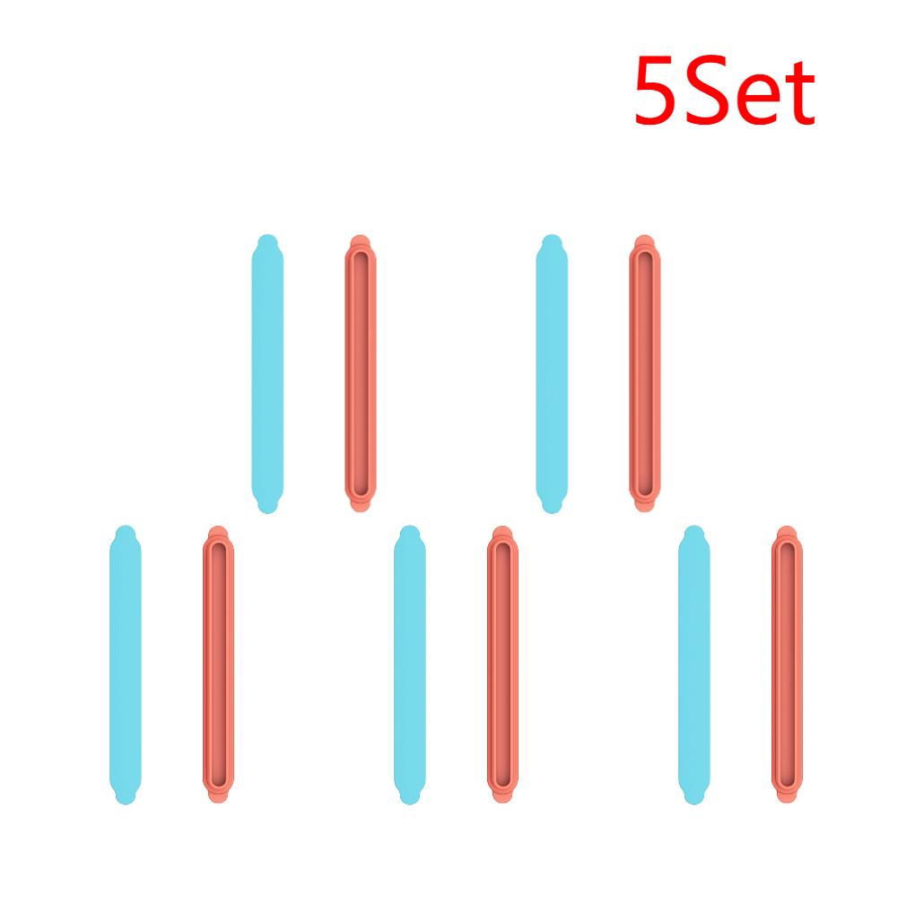 2pcs Dust Protector Decoration Strips Replacement Port Side Plate Dust Proof Pack Silicone Dust Plug for Switch 2 Game Accessory