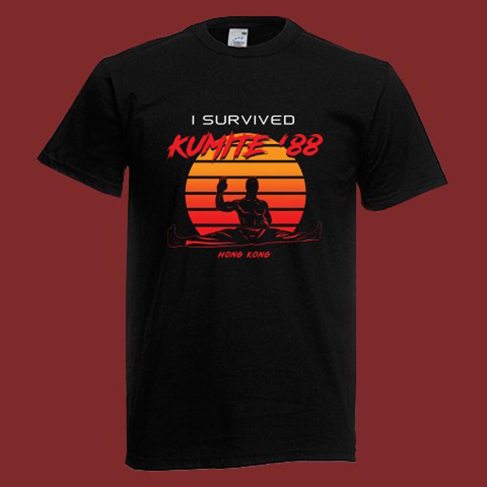 

Bloodsport I Survived Kumite 88 Men s Black Size S-5XL 5XL різнокольоровий