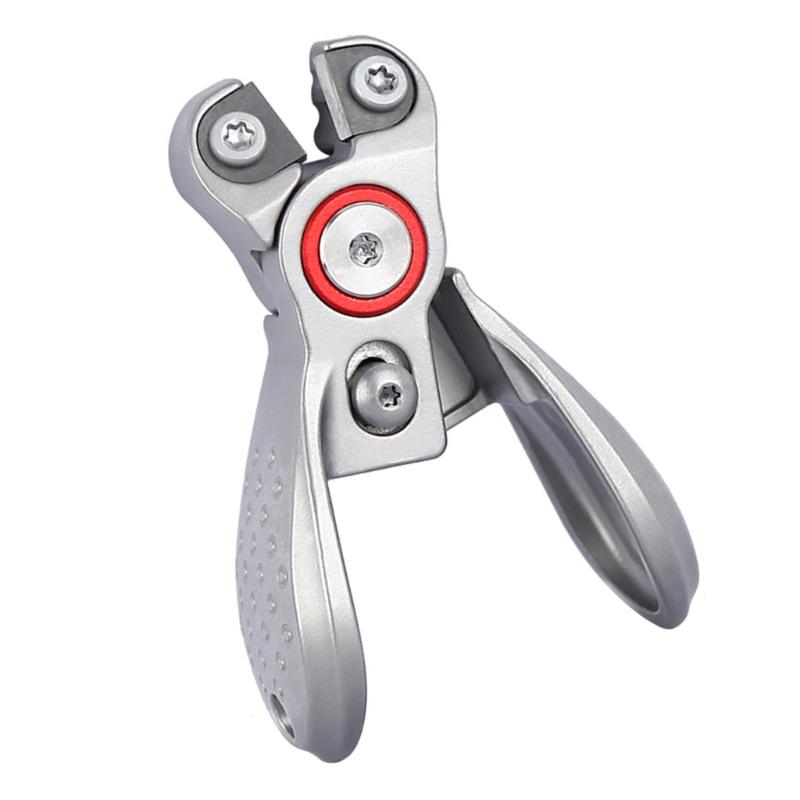 Retractable Safety Lock Fishing Line Cutter Tool Stainless Steel Braided Line Scissors For Anglers Fishing Enthusiasts