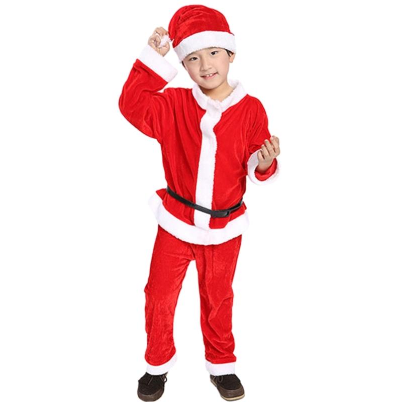 Santa Clauses Costume Santa Suit Christmas Santa Dressing Up Costume Accessories