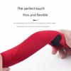 Car Steering Wheel Cover for Men, Suede Leather Handle Cover, D-Type Anti-Slip, Sweat-Absorbent, Universal for All Seasons, Modification Accessories