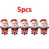 1-15pcs Christmas Balloons Aluminum Foil Xmas Tree Gingerbread Man Santa Balloon Kid Toys Xmas Birthday Party Holiday Decoration