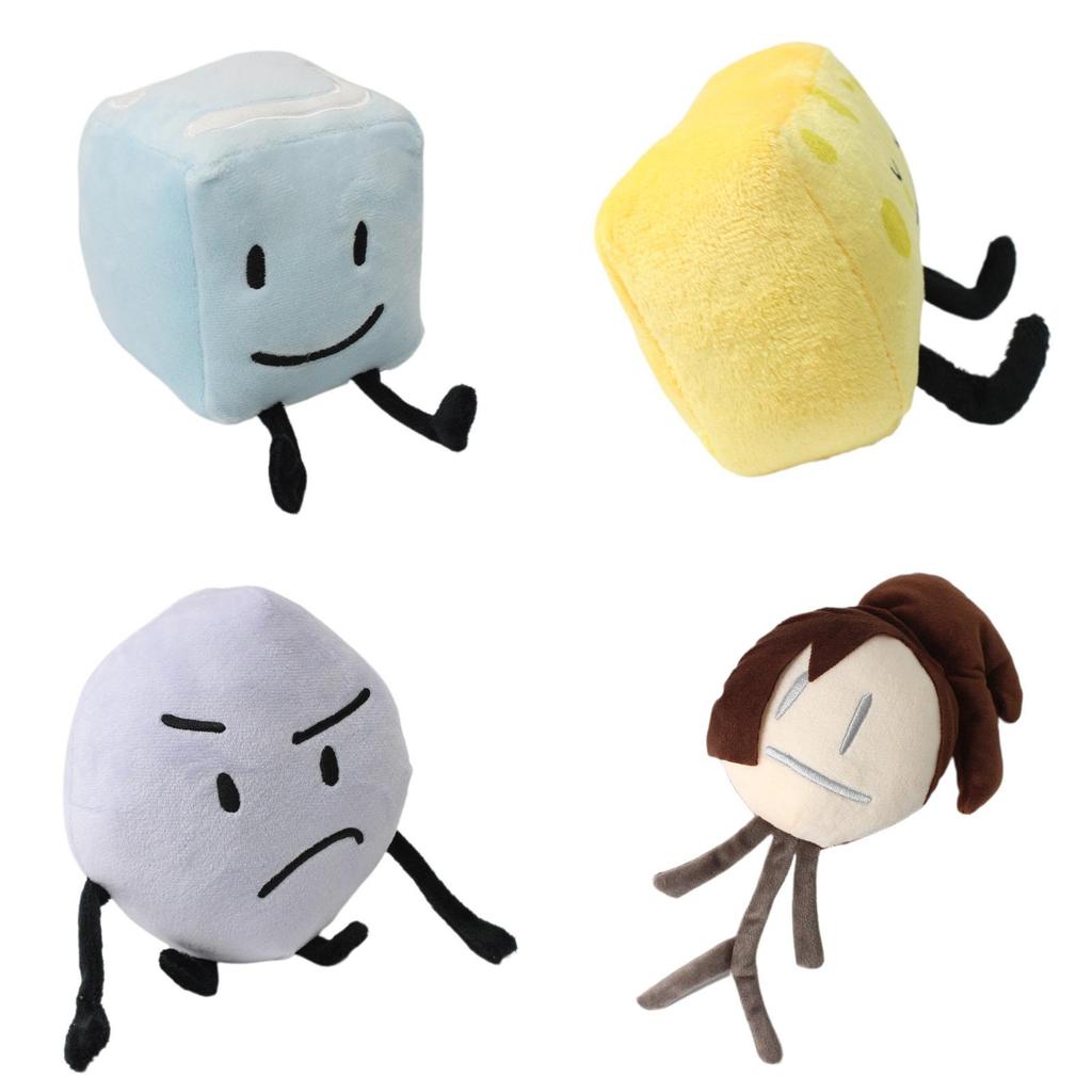 Adorable Dream Island Battle Plushies Cartoon Characters Soft Short Plush Dolls