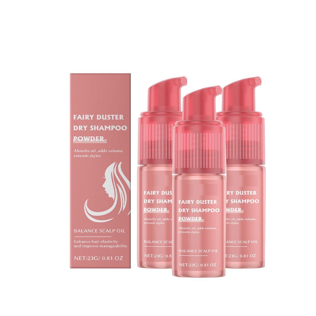 Spray nettoyant sans rinçage pour cheveux secs, rafraîchissant et hydratant, léger et souple.