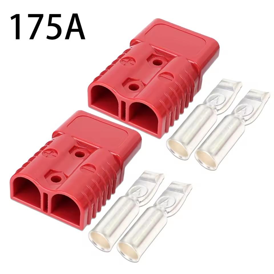 Forklift Battery Connector Plug 50A 120A 175A Quick Connect Disconnect Wire Harness Cable for Winch Trailer Trolling Motor Car
