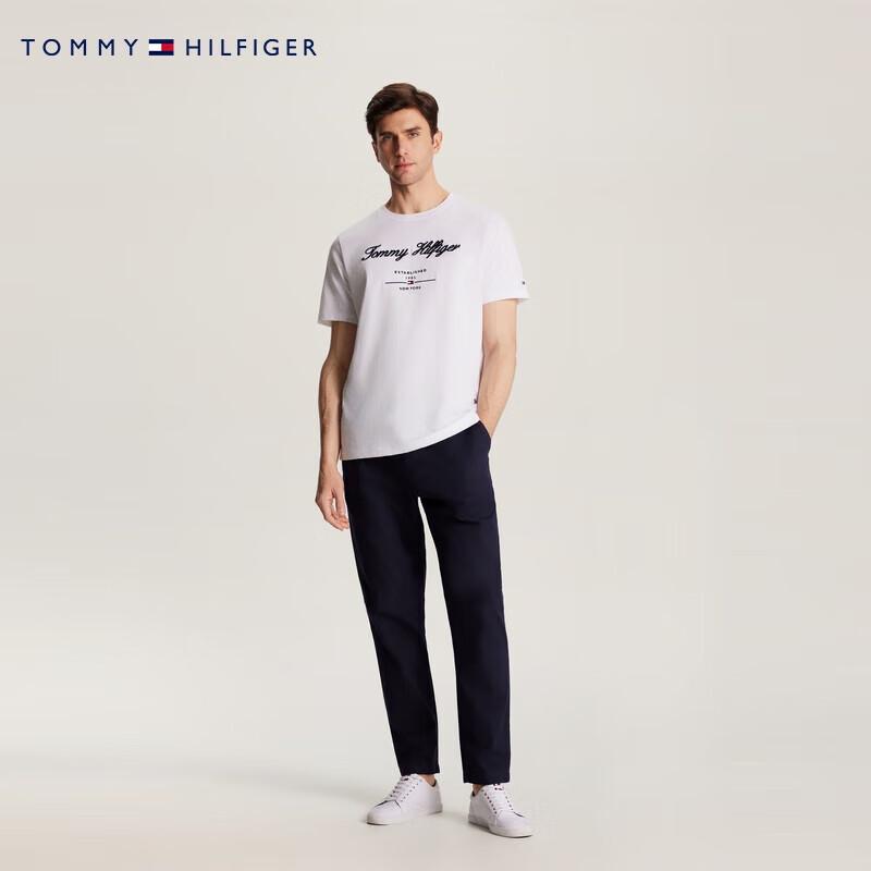 Tommy Hilfiger Men's Tapered Business Casual Trousers