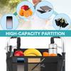 Walker Basket Bag with Water Bottle Pocket Holder Hanging Foldable Walker Storage Tote Bag for Seniors and Handicapped