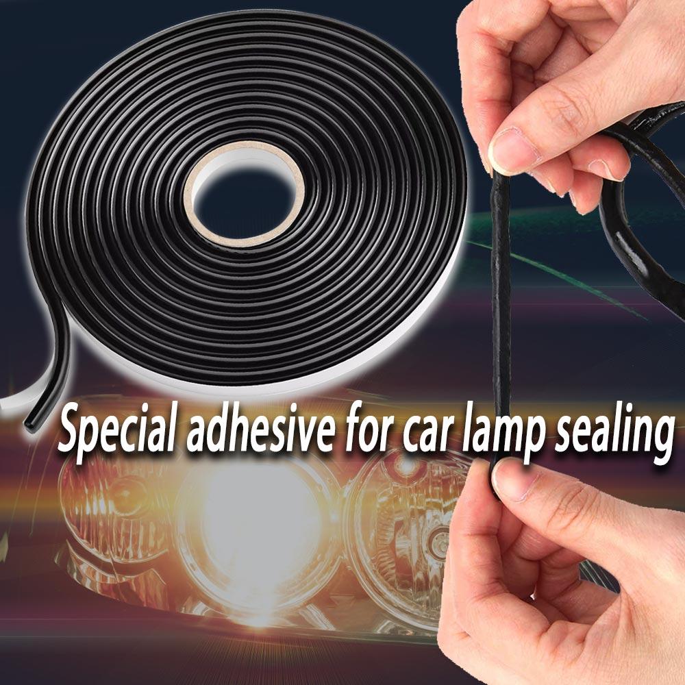 Butyl Sealing Tape, Black, 4.3M Plumbers Putty, RV Sealant, Boat Sealing, EDPM Butyl Tape