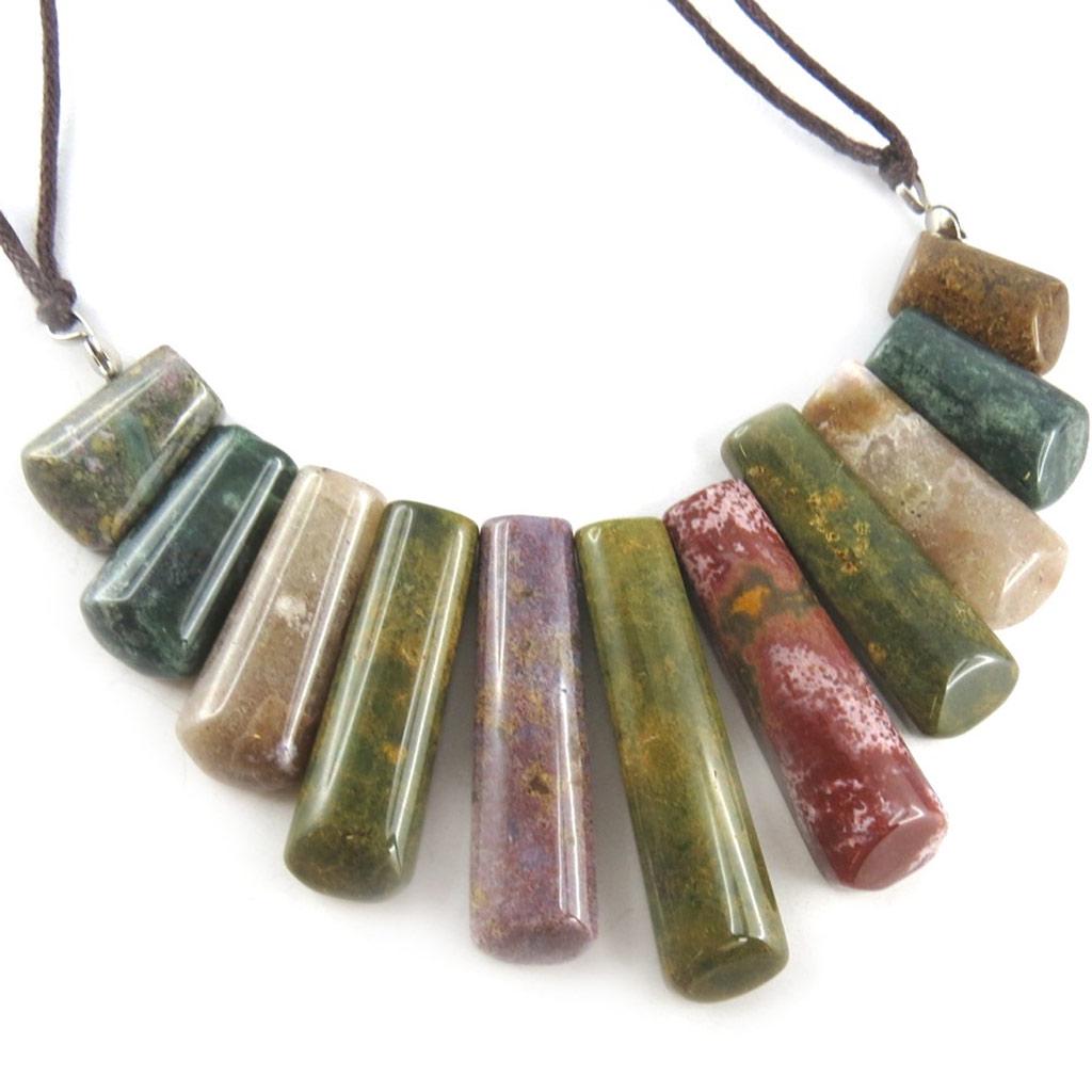 Les Trésors De Lily [K7300] - Collier 'Minéralia' agate
