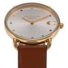 ELLIOT Watch ELLIOT Stainless Steel Mineral Glass Quartz Daily Waterproof 14504206 Brown [Coach] Women's [Item]