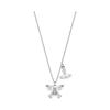 Ciondolo Vivienne Westwood Elianne Platino Bianco CZ