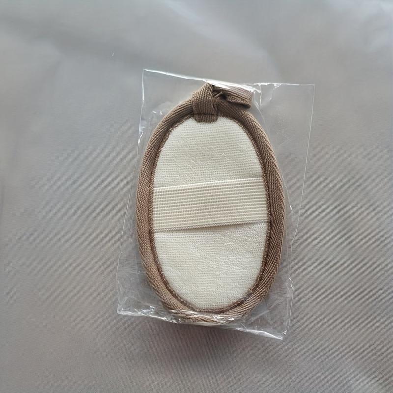 1PC Natural Loofah Sponge Pads, Body Scrubber, Handheld Loofah Sponge for Exfoliation and Body Wash