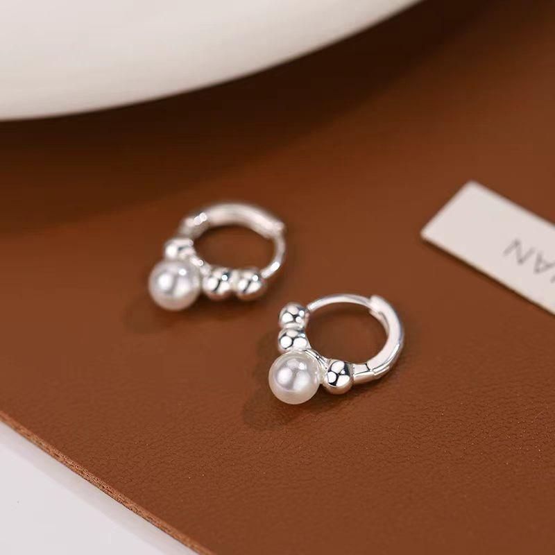 925 Sterling Silver Hoop Earrings: 2025 Modern Niche Design - Elegant & Luxurious for Women