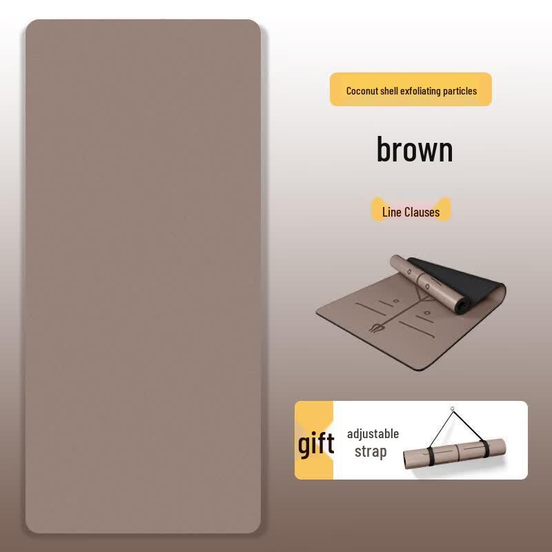 Tiemuyun High-Grip Rubber Yoga Mat