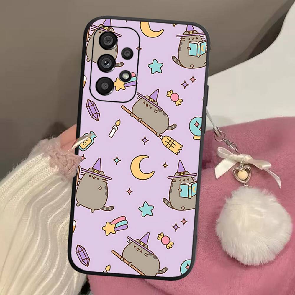 P-PusheenS CARTOON Phone Case For Samsung A 52 53 21 32 13 12 71 31 51 40 72 73 70 22 42 50 30 20 21 Shell