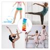 2M Colorful Dance Ribbons Heart Pattern Rhythmic Gymnastics Ribbon Ballet Streamer Twirling Rod Stick KidsGymnastics Props