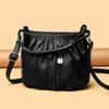 Retro Crossbody Single-shoulder Bag Large Capacity Simple and Fashionable Hand-held Bucket Bag