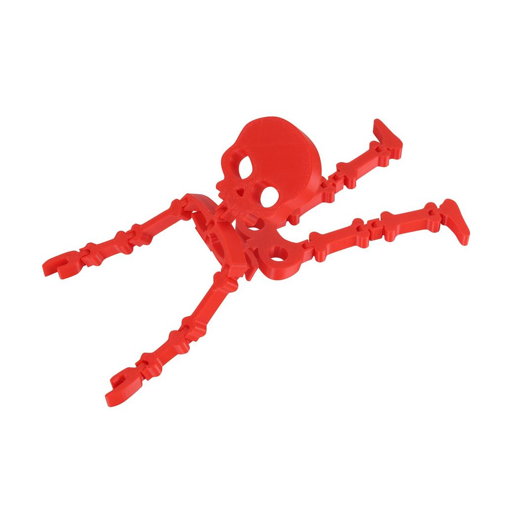 3D Printed Flexi Skeleton Halloween Super Invincible Abstract Creative Ornaments Decorative For Adult And Kids