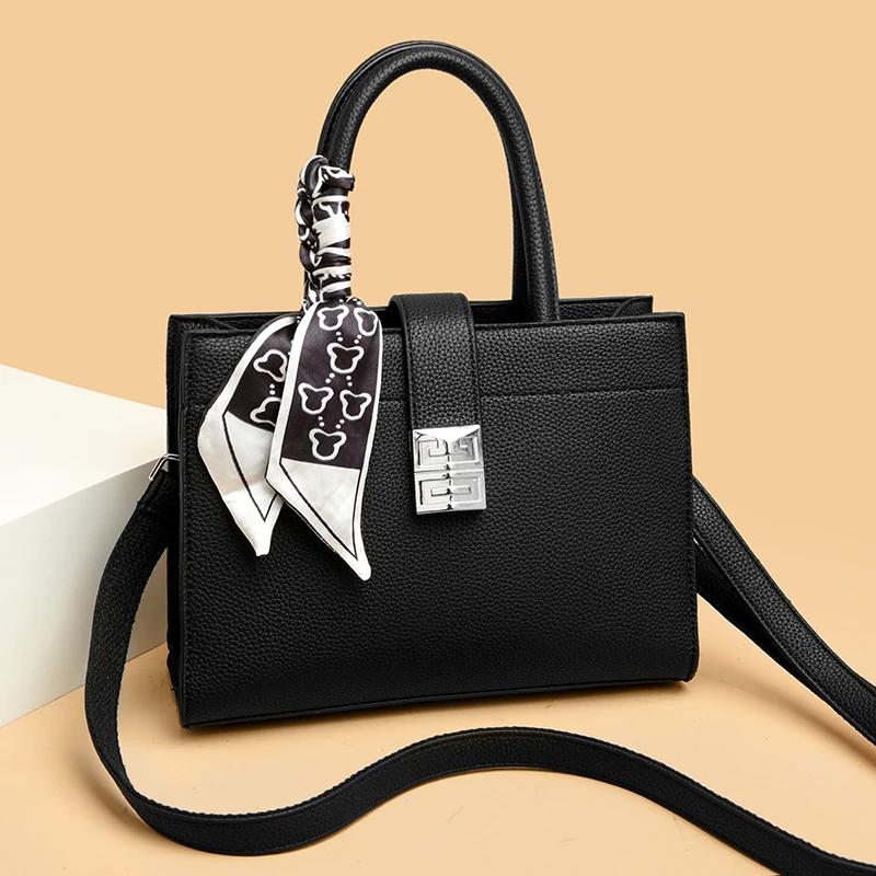 New Arrival Retro Women Handbag Fashionable and Elegant Ladies Crossbody Bags High Quality PU Leather Female Brand Shoulder Bag