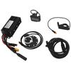 DC24V 36V 48V 26A 3 Modlu Fırçasız Kontrolcü ve EN06 Panelli Elektrikli Bisiklet Başparmak Gaz Kolu