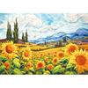 Vincent Van Goghs Sonnenblumenhügel-Puzzle, berühmte Landschaft, 1000 Teile, beliebtes koreanisches Puzzle