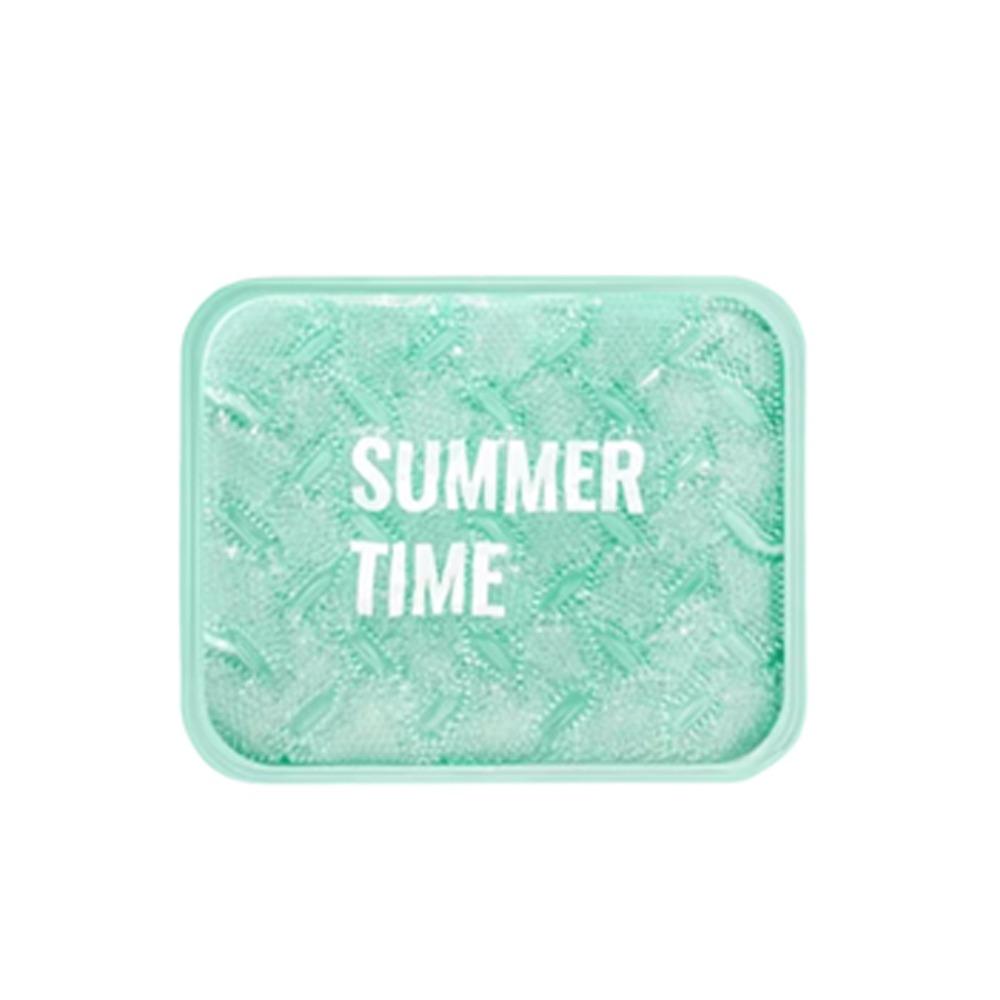 Waterless Cooling Seat Cushion PVC Cooling Mat Creative Children s Cold Pillow  Summer зелёный