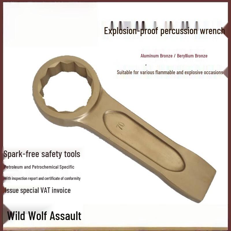 Wild Wolf Explosion-Proof Striking Open-End Wrench