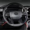 For Toyota Tundra  Steering Wheel Trim 2pcs ABS Carbon Fiber