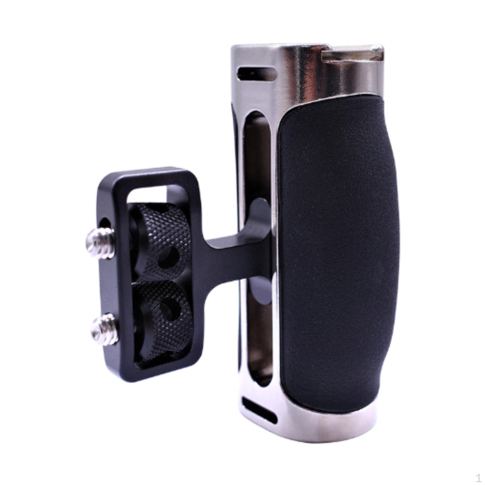 

Клетка Клетки Боковые ручки Универсальные ручки Нескользящий силикон 1/4 ; Резьба с креплением «холодный башмак» серебряный