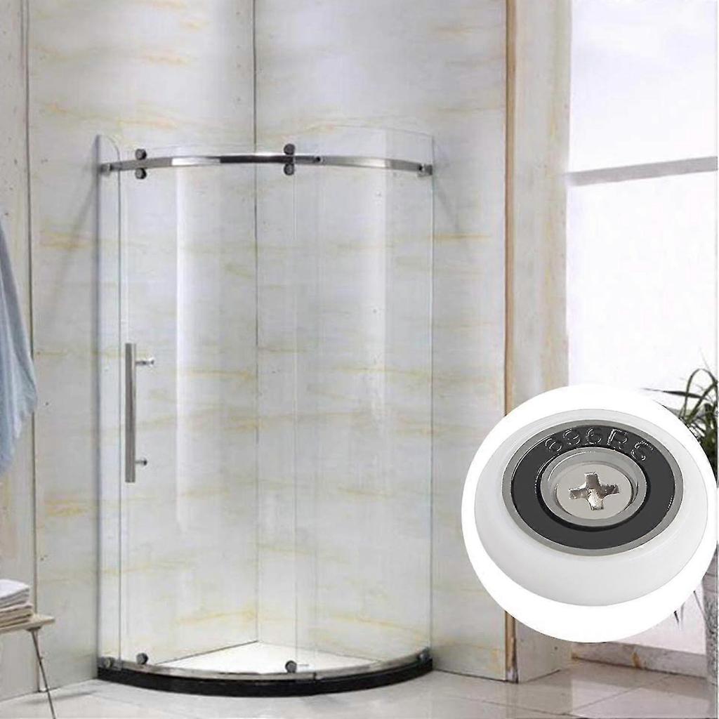 Set di 8 Ruote di Ricambio per Porta Doccia Diametro 19mm - DD
