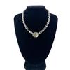 TIFFANY&Co. Oval tag Silver925 Return to TIFFANY & Co. Necklace Silver Silver925 Used