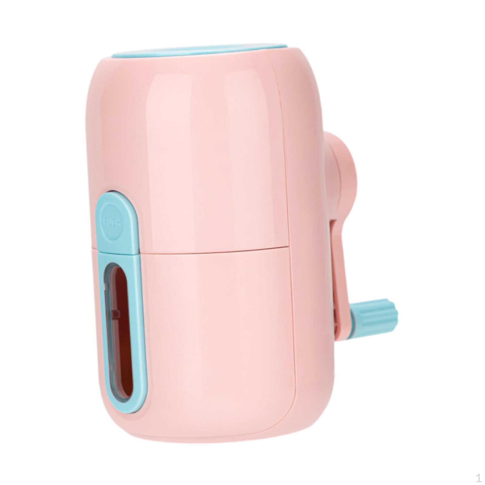 

Manual Pencil Sharpener Practical Easy Use Portable for Home Office Students червоний