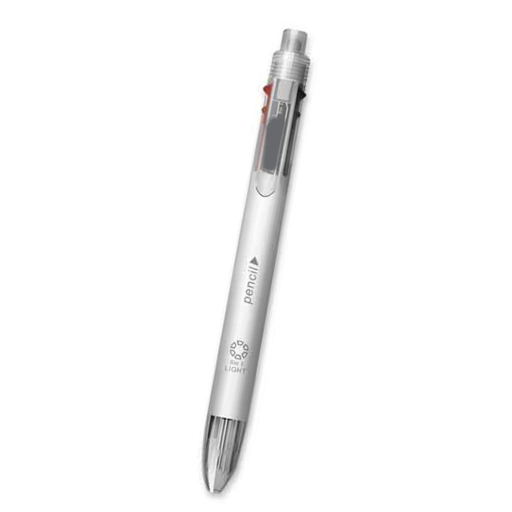 Multifunctional Ballpoint Pen with Mechanical Pencil 5 Color-in-1 Ballpoint Pen Retractable Ballpoint Pen for Student