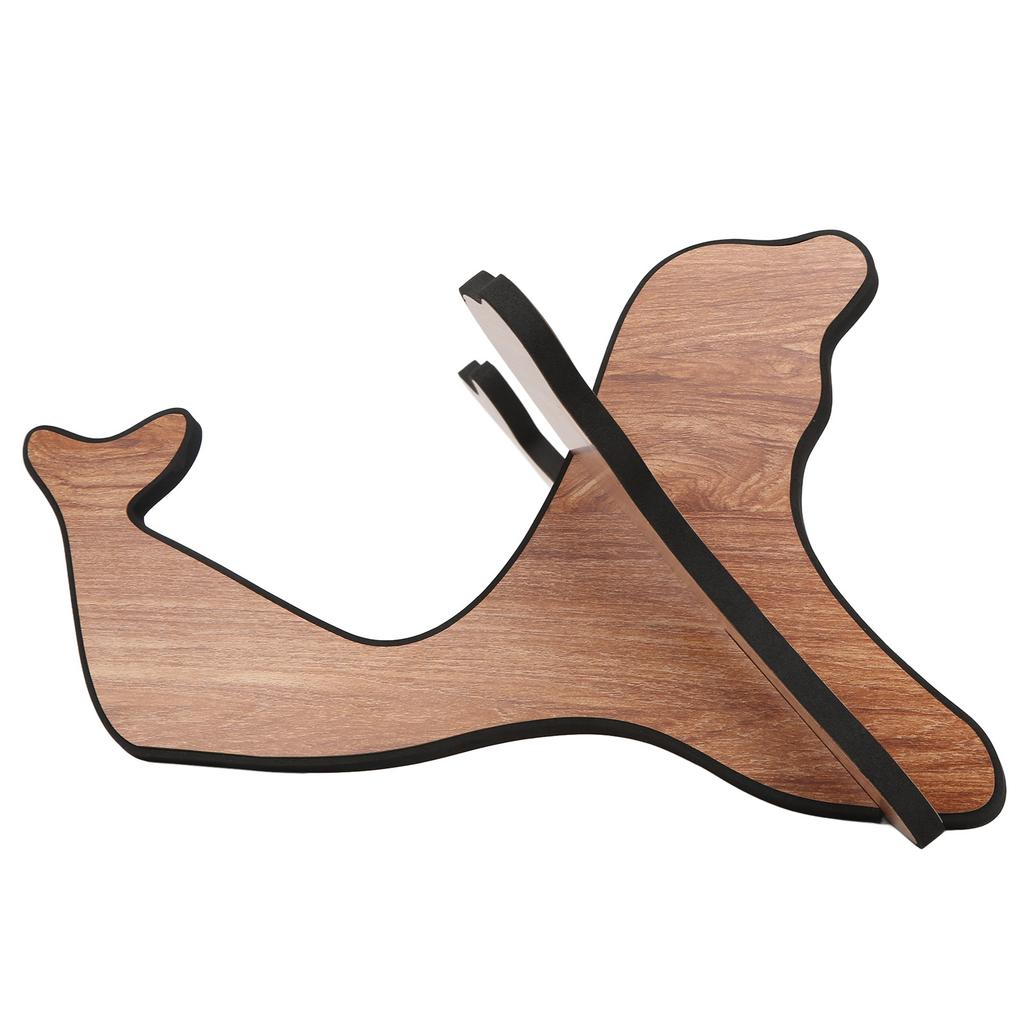 Ukulelenständer Holz Abnehmbare Gitarren-Ausstellungsständer Tragbarer Saiteninstrument-Halter Gelb