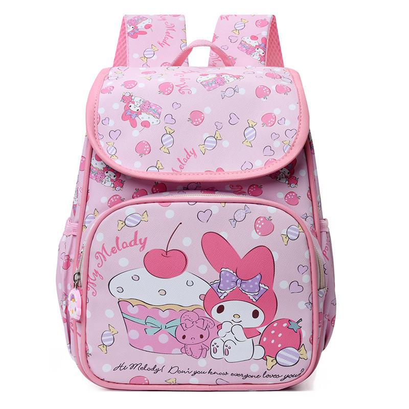 Adorable Melodic Cartoon Character Backpack For Kids Girls With Comfortable Design