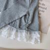 Girls' Korean Style Long Sleeve Lace Trim Top - Spring/Fall Fashion BQB009