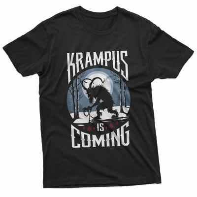 Krampusnacht Christmas Monster Krampus Lover Festive Horror 100% Cotton T-shirt Mens Tees Top