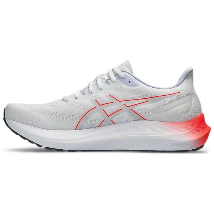 Asics GT 2000 12 Hvit Sunrise Rød Herre Sneakers 1011B691-101