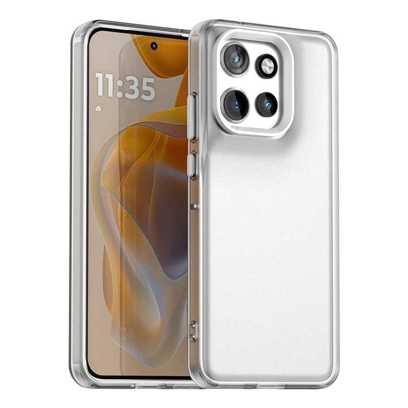 Anti-Drop Candy Color Phone Case For Motorola Moto S50 Matte Transparent Back Case Moto S50 5G Cover For Moto S50 Case 6.36 inch