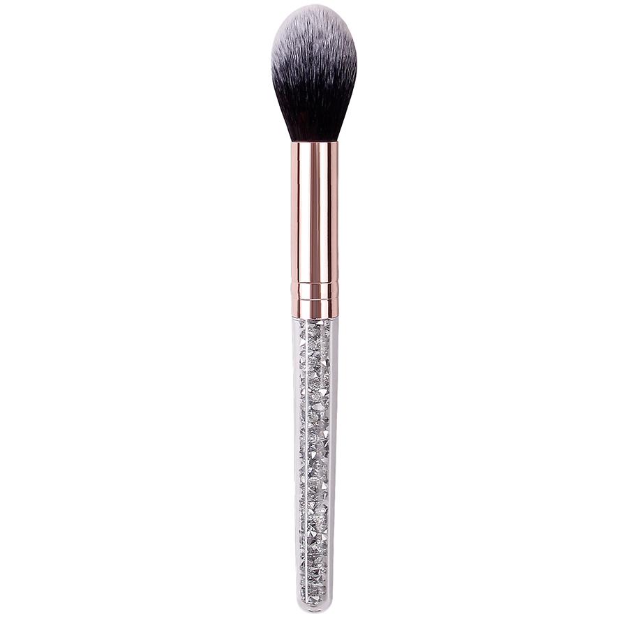 

High appearance level, exquisite diamond handle makeup brush, flame soft bristle brush head, blush brush, high-gloss brush